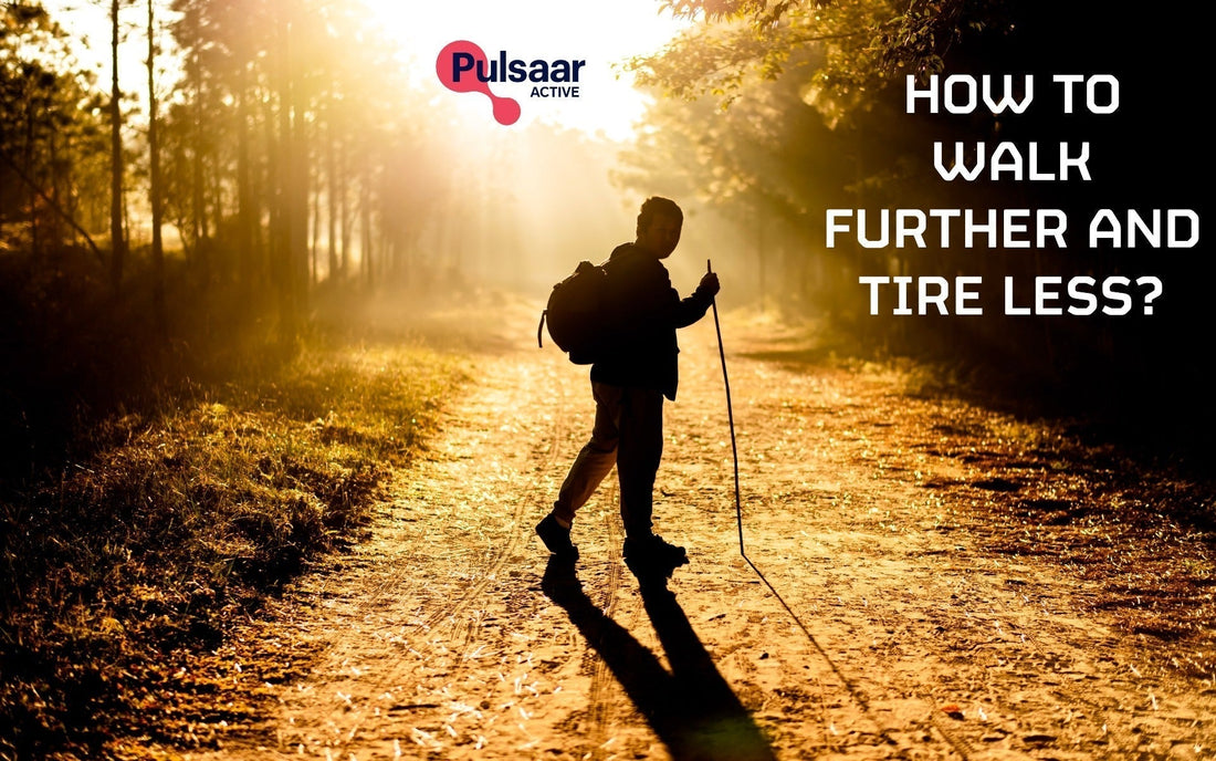 Miten voit kävellä pidemmälle ja väsyä vähemmän?